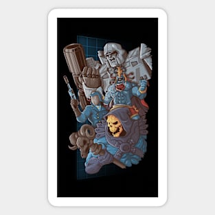 VILLAINS CLASH! Magnet